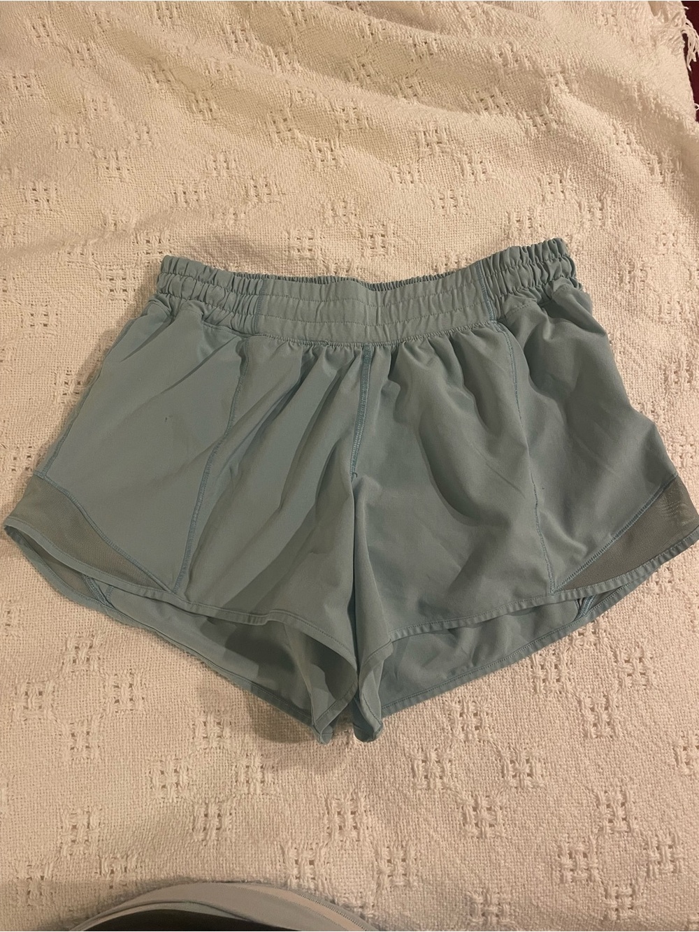 lululemon athletica Light Blue Athletic Shorts